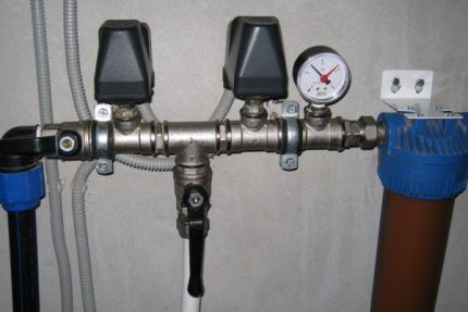 Water supply pressure switch