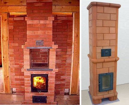 Compact stove for arranging a summer house