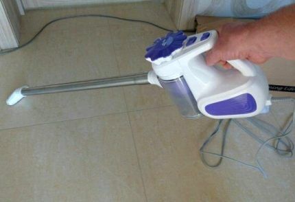 Long cordon d'aspirateur