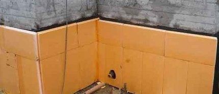 Foundation insulation