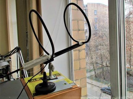 Homemade antenna from scrap materials