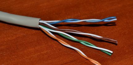 Eight-core network cable