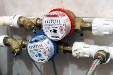 Information on water meters