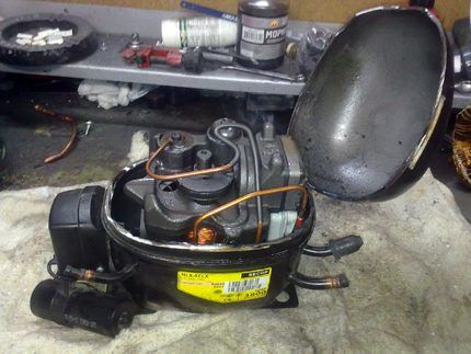 Air conditioning compressor repair