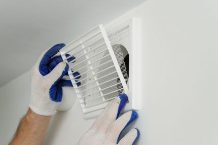 Grilles décoratives pour la ventilation 