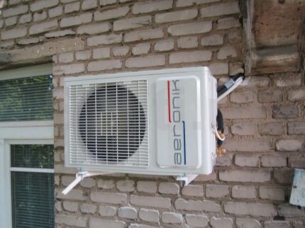 Aeronik air conditioner external unit