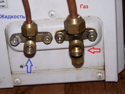 Copper air conditioner circulation tubes