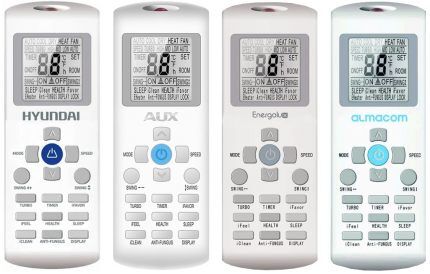 Télécommandes similaires pour différents climatiseurs