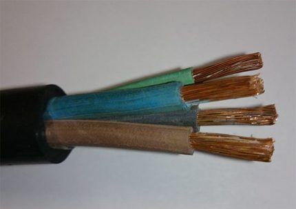 Electric cable KG