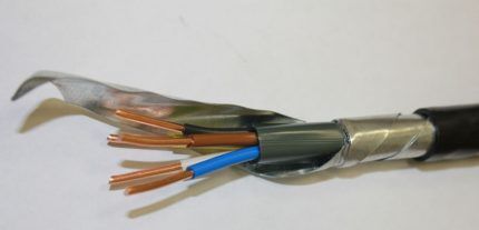 Electrical cable VBBShv