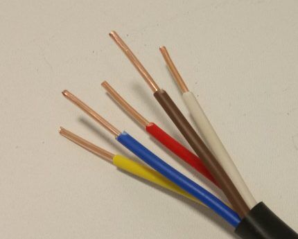 Electrical cable VVG