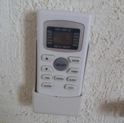 Remote control para sa air conditioner