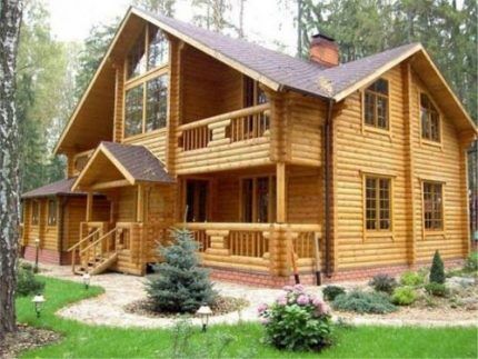 Perte de chaleur dans une maison en bois