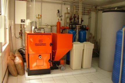 Pellet boiler