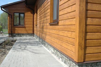 Metal siding finishing