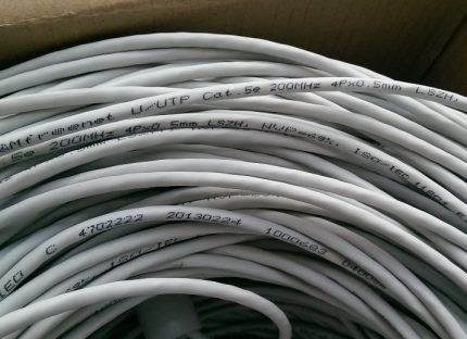 Network cable cat. 5e