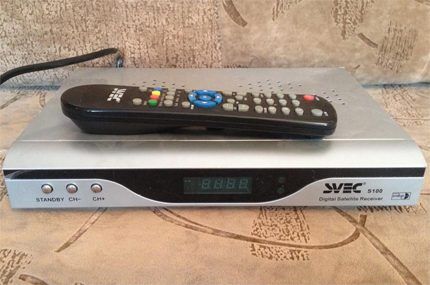 TV signal receiver