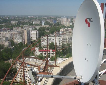 Antena satélite