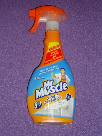 Mr. Muscle for bath