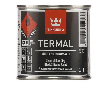 Heat resistant paint Tikkurilla