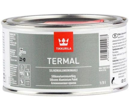 Silikon-aluminium varmebestandig maling Tikkurilla