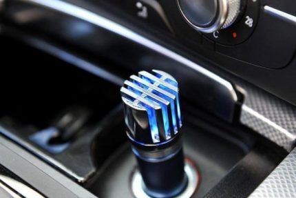 Ionisation de l'air dans une voiture