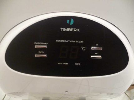 Timberk electric heater panel