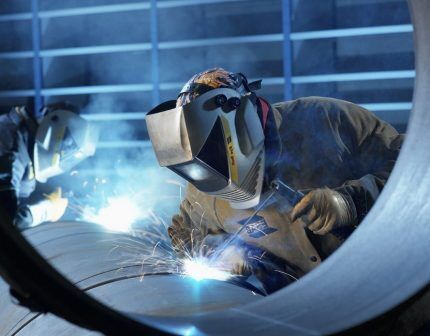 Maintenance of electrical equipment by a welder