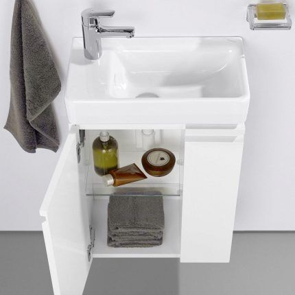 Rectangular vanity sink