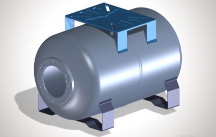 Fixando o tanque de expansão