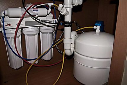 Household water purification system