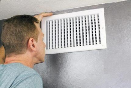 Sagnat al sistema de ventilació