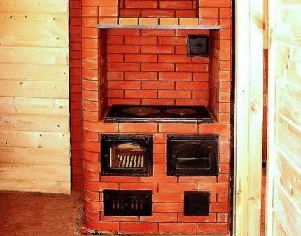 Swedish oven with stove