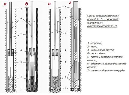 Column technology with forward and reverse flushing