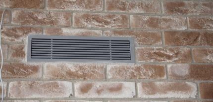 Ventilation grill