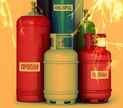 High-quality gas cylinders