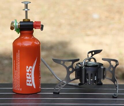 Bottled gas for camping burner