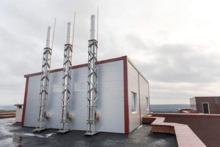 Chimney weather reading systems
