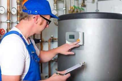 Boiler replacement procedure