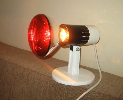 Infrared heating lamp