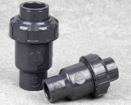 Plastic check valve