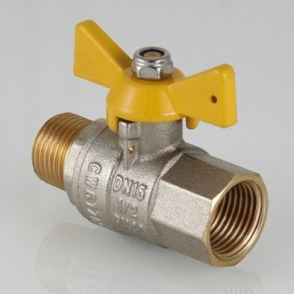 Ball gas valve