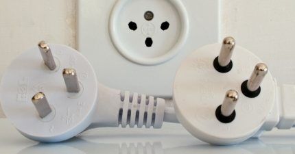 Electric stove plug