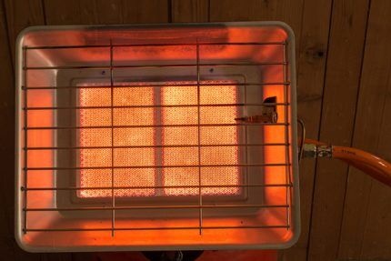 How to make a heater from a gas stove