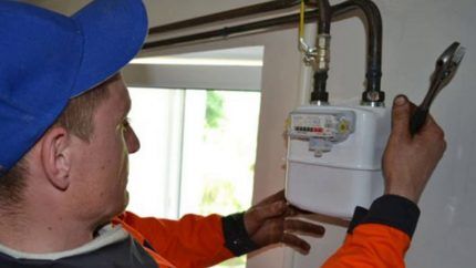 Verificarea contorului de gaz