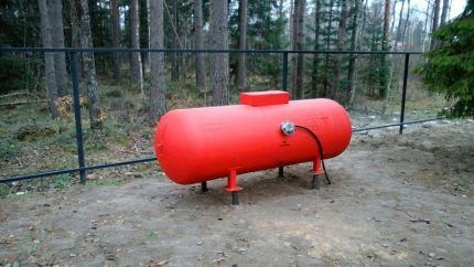 Gas tanks for home