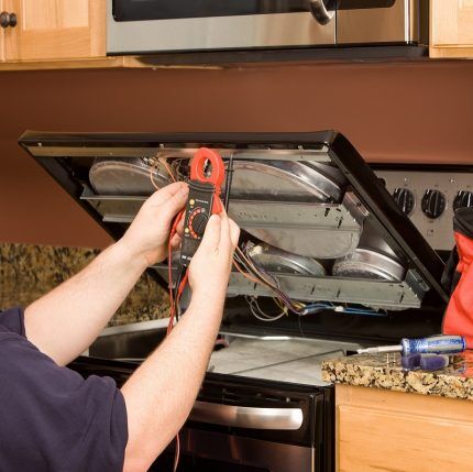 Connecting an electric stove