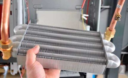 Scale sa heat exchanger