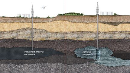 Gas storage methods