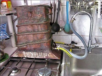 Penggunaan dapur gas yang tidak wajar